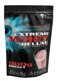 Body Attack Whey Deluxe Beutel Cookies n Cream!