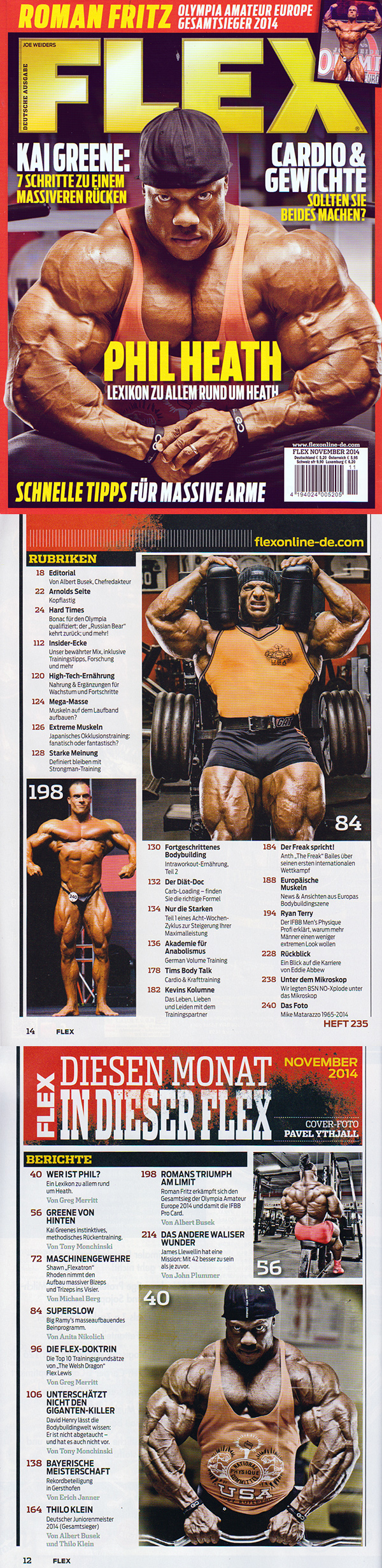 Bodybuilding Szene: Flex