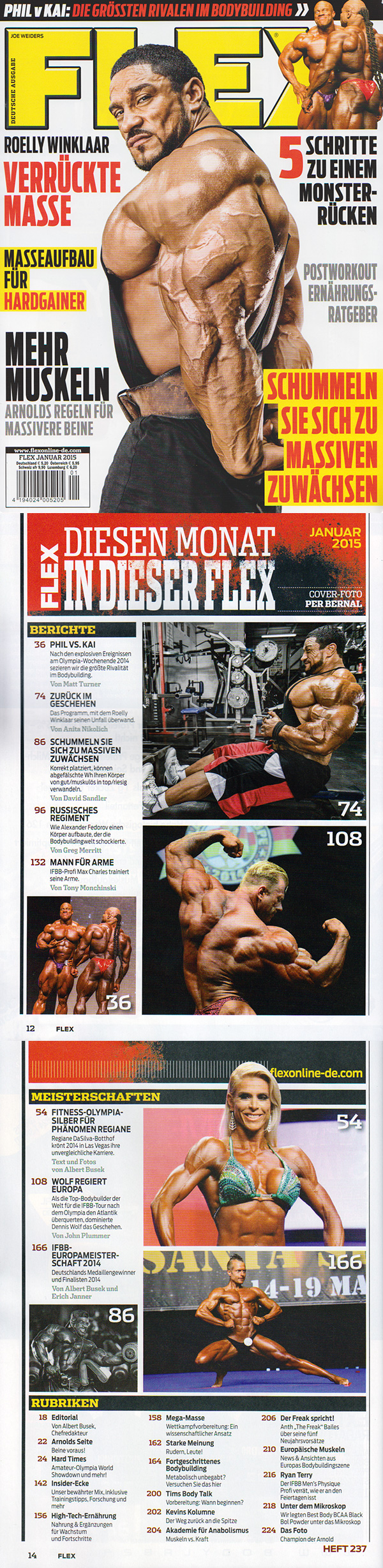 Bodybuilding Szene: Flex