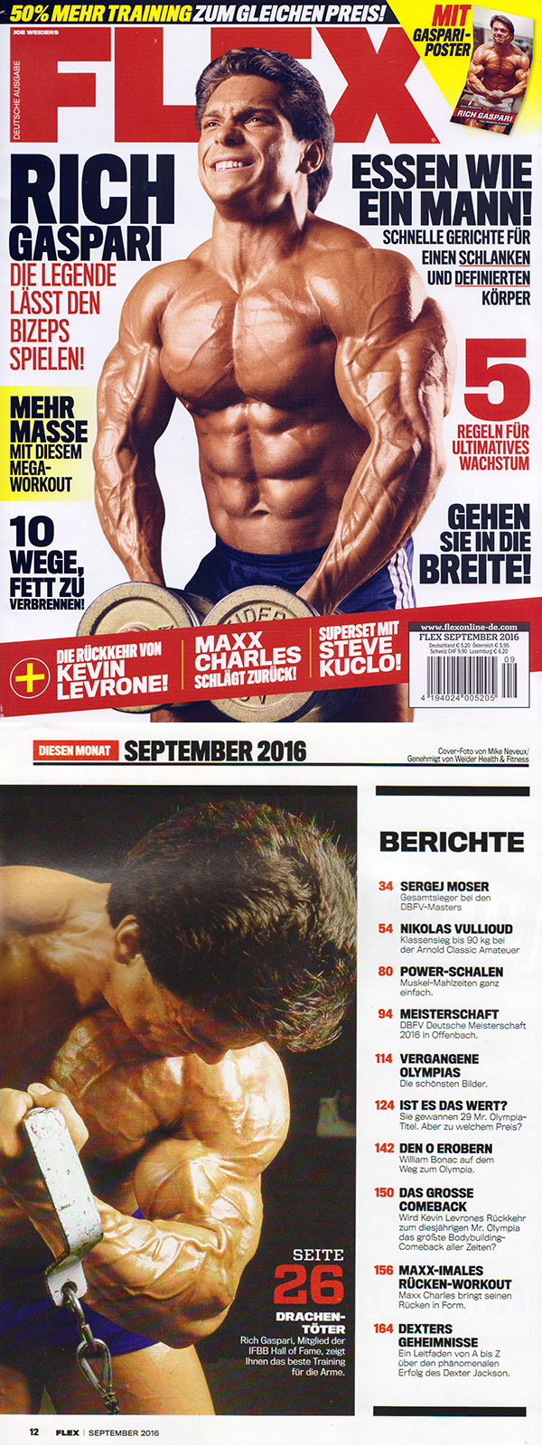 Bodybuilding Szene: Flex