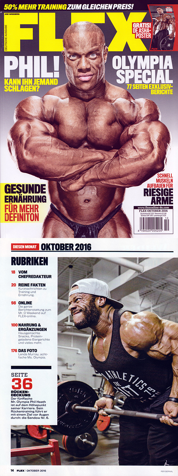 Bodybuilding Szene: Flex