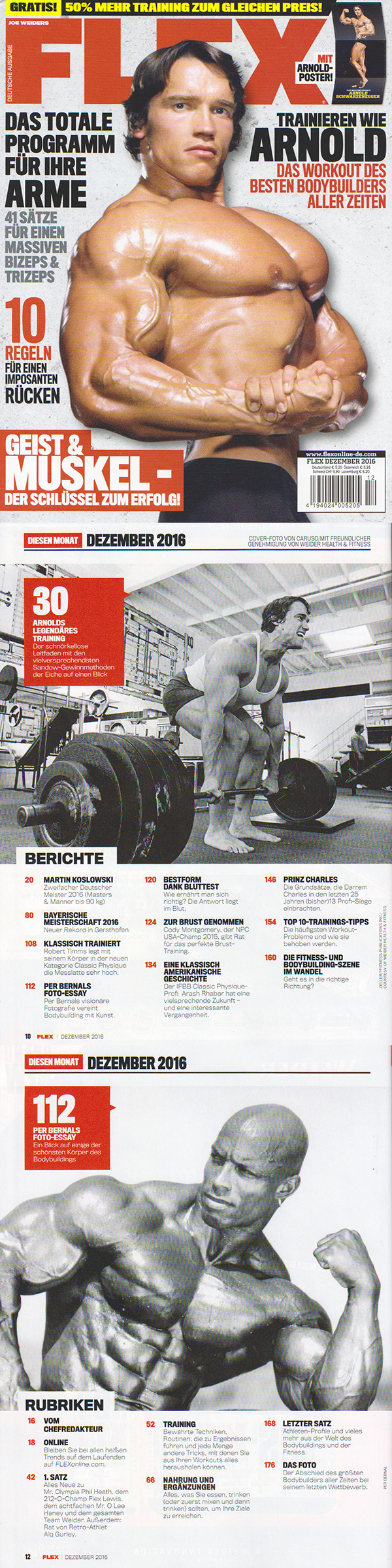 Bodybuilding Szene: Flex